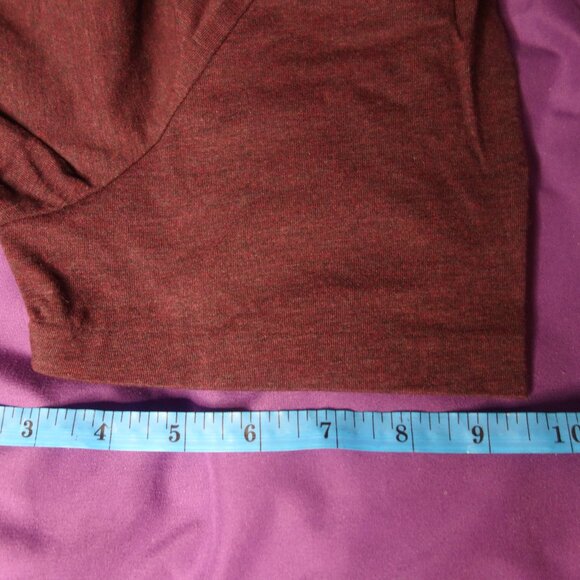 Burberry Brit 100% Cotton V-Neck Size XL T-Shirt - Picture 7 of 13